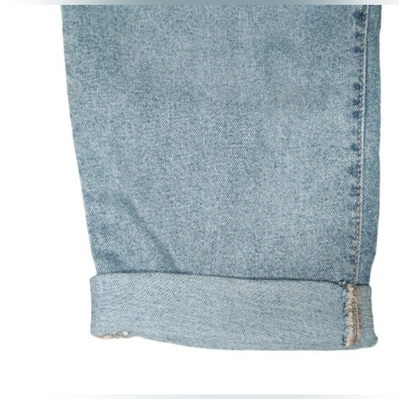 Knox Rose Mid-Rise Straight Leg Embroidered Jeans Size 14 Blue - Picture 5 of 14